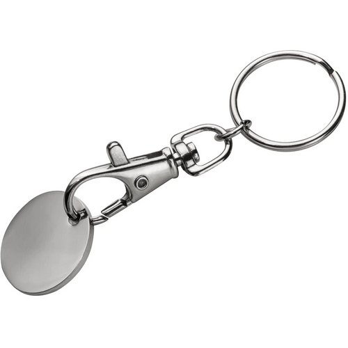 Sleutelhanger met muntje Erfurt wit