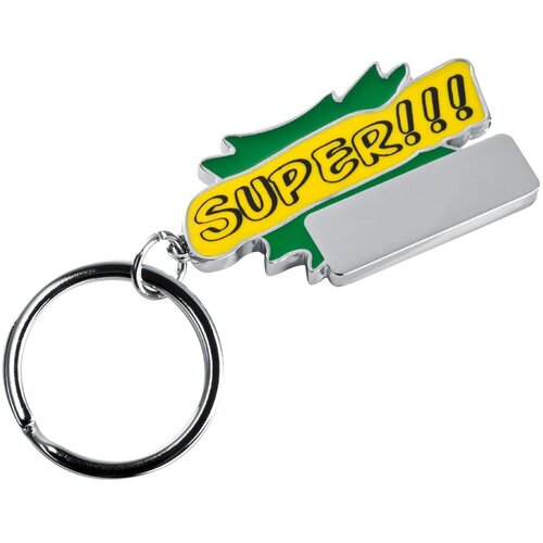 Sleutelhanger Super groen