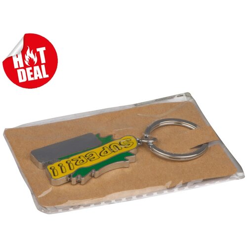 Sleutelhanger Super groen