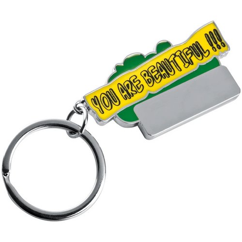 Sleutelhanger You are beautifull groen