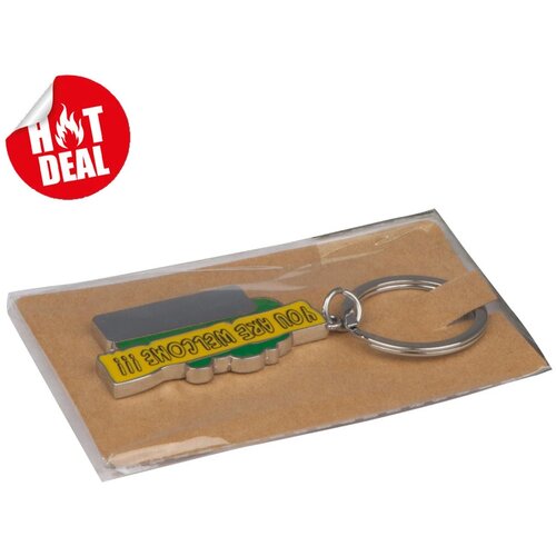 Sleutelhanger You are welcome groen