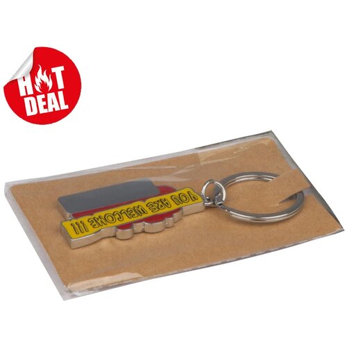 Sleutelhanger You are welcome rood