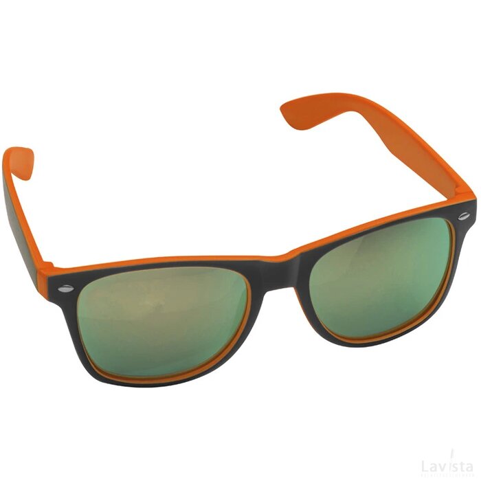 Bicolour Zonnebril oranje