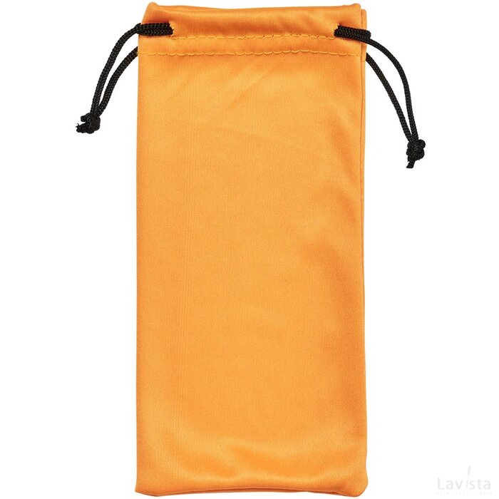 Clean microvezeltasje voor een zonnebril Neon Orange Neonoranje