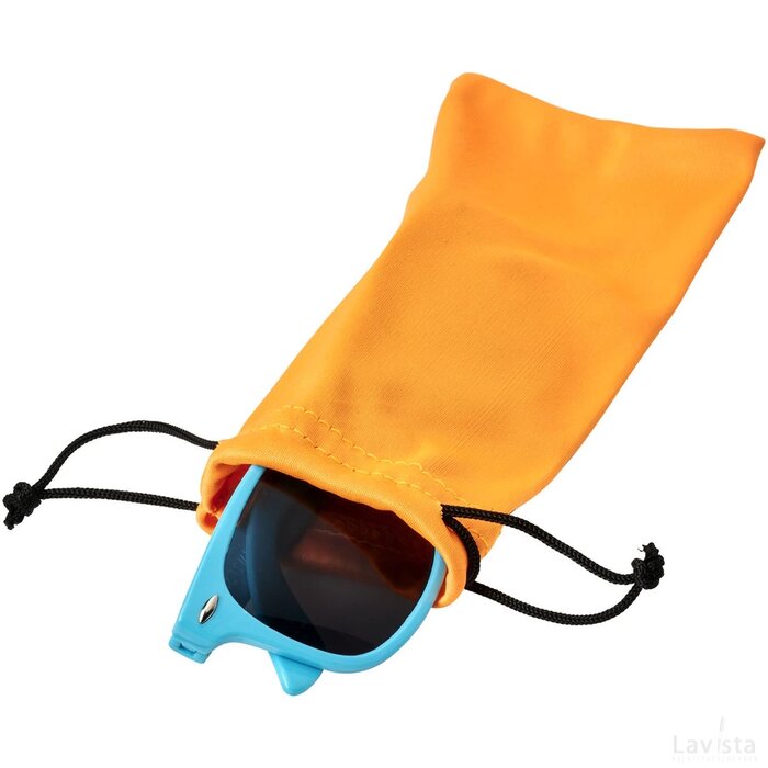 Clean microvezeltasje voor een zonnebril Neon Orange Neonoranje