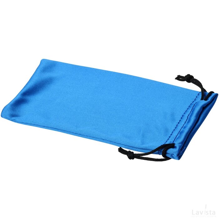 Clean microvezeltasje voor een zonnebril Process Blue Process blauw