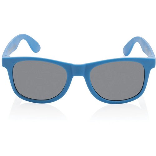GRS zonnebril van gerecycled PP-plastic blauw