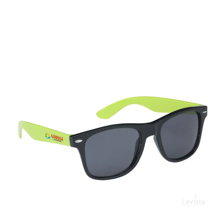 Malibu Colour Zonnebril Limegroen