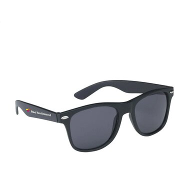 Malibu Matt Black Zonnebril Zwart