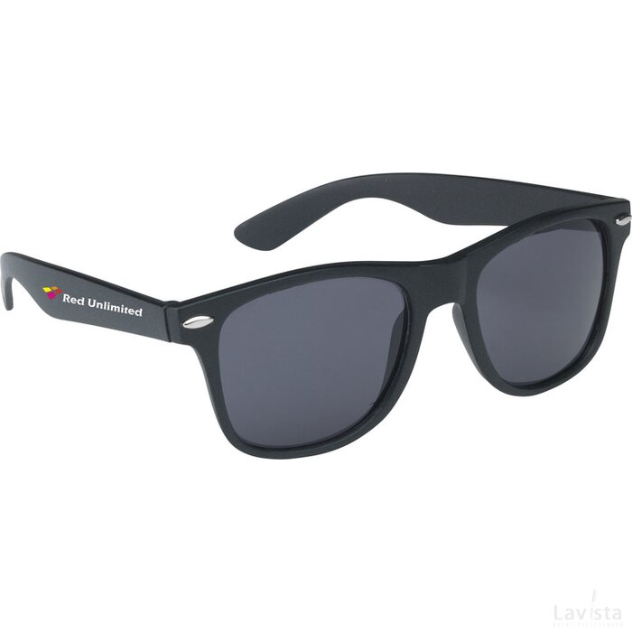 Malibu Matt Black Zonnebril Zwart