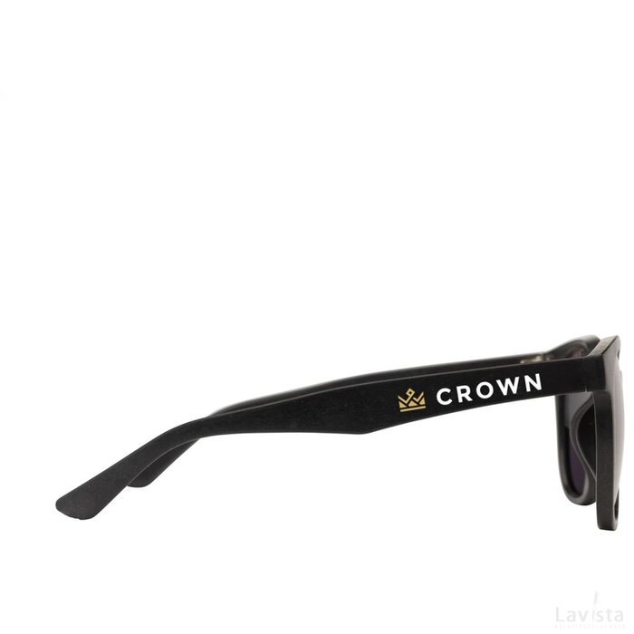 Solana Eco Wheatstraw Tarwestro Zonnebril Zwart