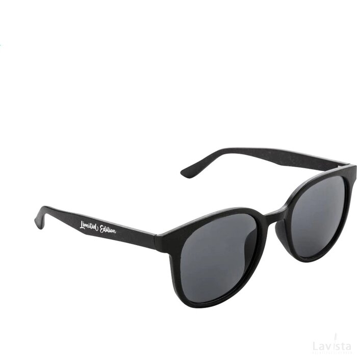 Solana Eco Wheatstraw Tarwestro Zonnebril Zwart