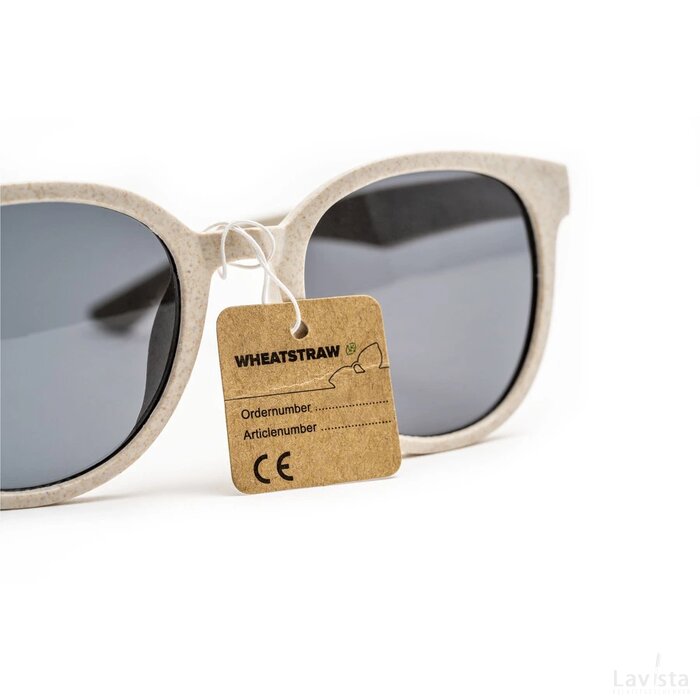 Solana Eco Wheatstraw Tarwestro Zonnebril Naturel