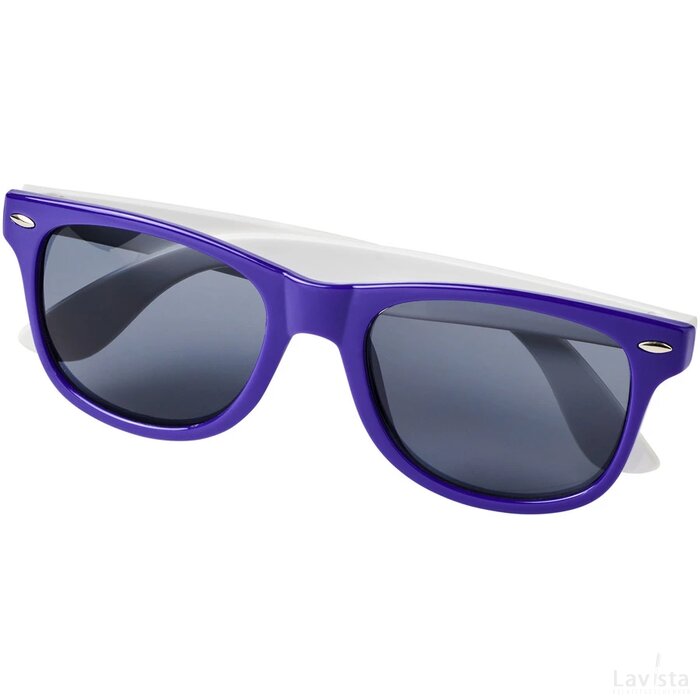 Sun ray colour block zonnebril Paars