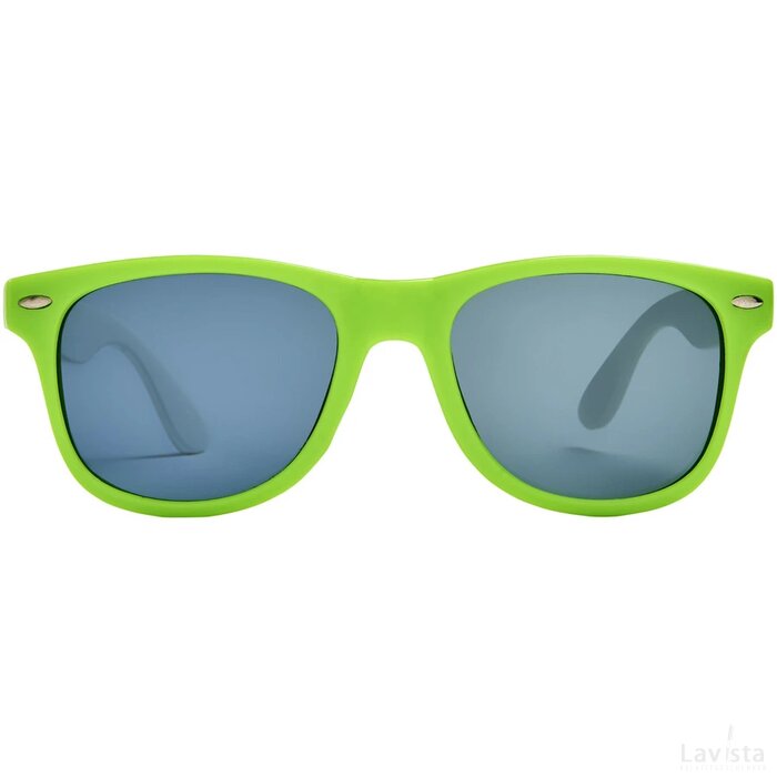 Sun ray colour block zonnebril Lime