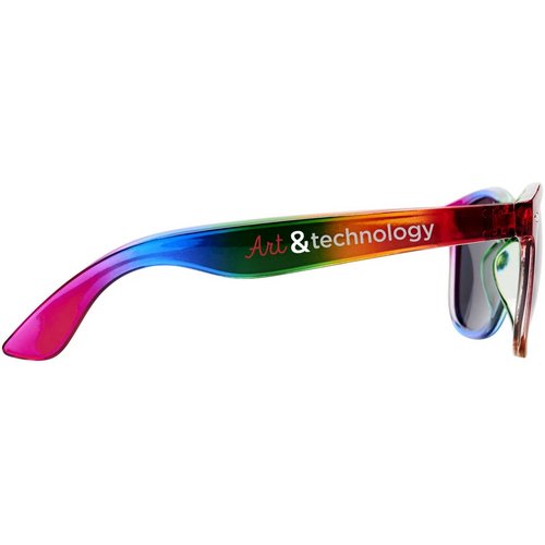 Sun Ray regenboogzonnebril Multi Colour Regenboogkleuren