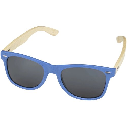 Sun Ray zonnebril van bamboe Process blauw