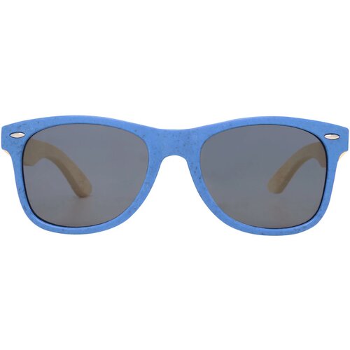 Sun Ray zonnebril van bamboe Process blauw