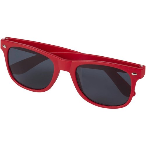 Sun Ray zonnebril van gerecycled plastic Rood