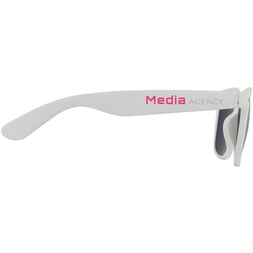 Sun Ray zonnebril van gerecycled plastic Wit