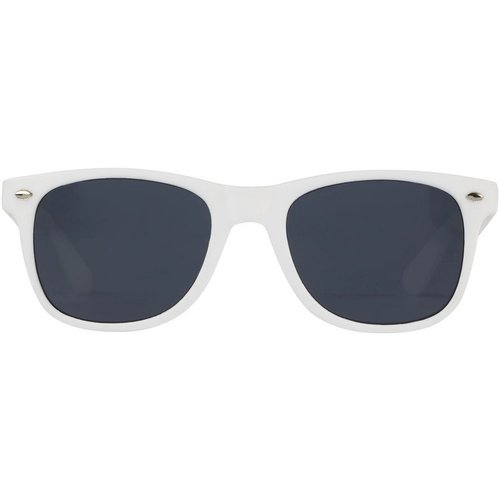 Sun Ray zonnebril van gerecycled plastic Wit