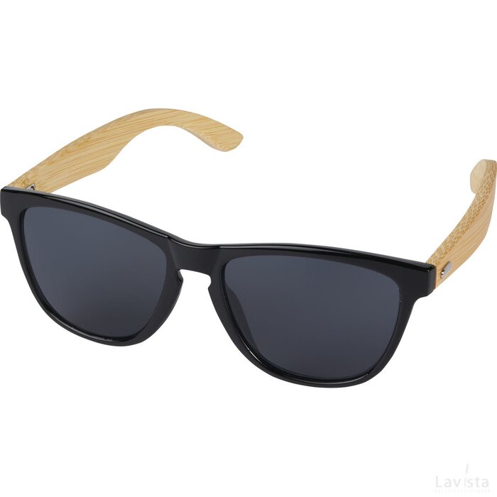 Sun Ray zonnebril van ocean bound plastic en bamboe Naturel