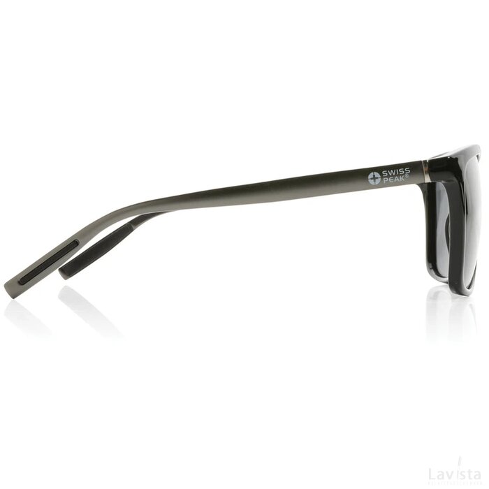 Swiss Peak RCS rplastic gepolariseerde zonnebril zwart