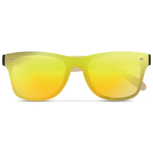 Zonnebril met all-over glas Aloha geel