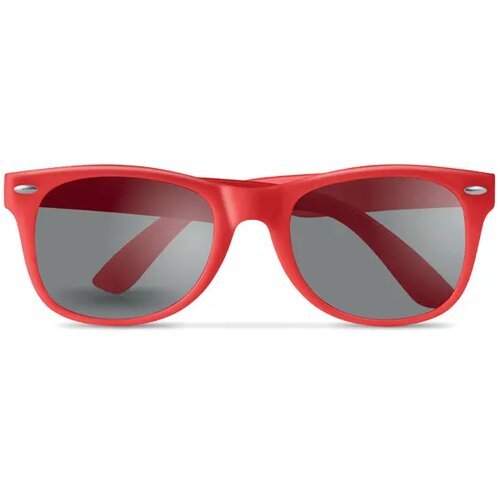 Zonnebril met uv bescherming America rood