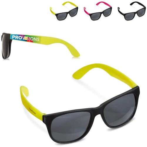 Zonnebril neon UV400 zwart /