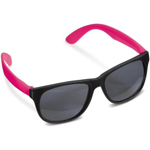 Zonnebril neon UV400 zwart / roze