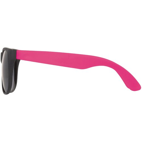 Zonnebril neon UV400 zwart / roze