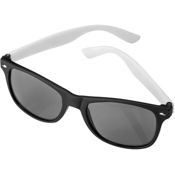 Zonnebril Nerdlook wit