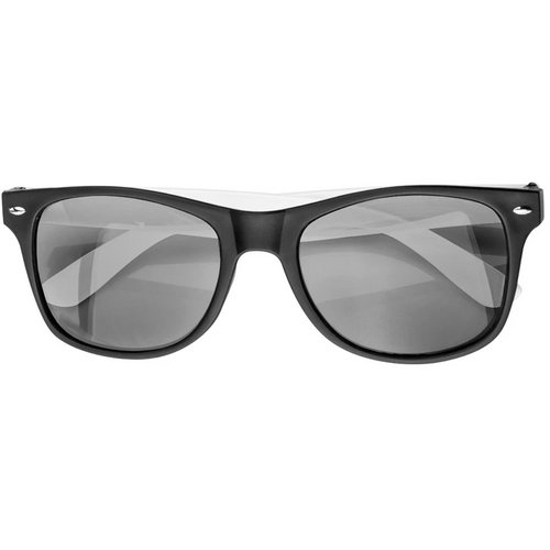 Zonnebril Nerdlook wit