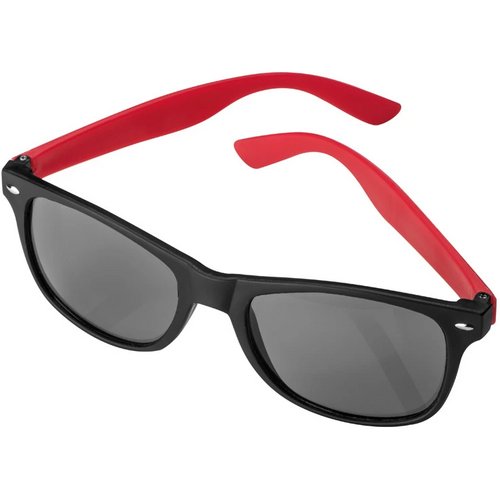 Zonnebril Nerdlook rood