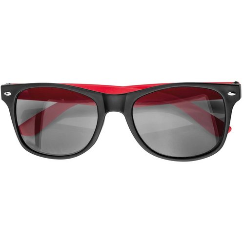 Zonnebril Nerdlook rood