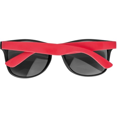 Zonnebril Nerdlook rood