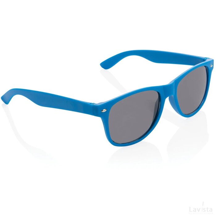 Zonnebril UV 400 blauw, zwart