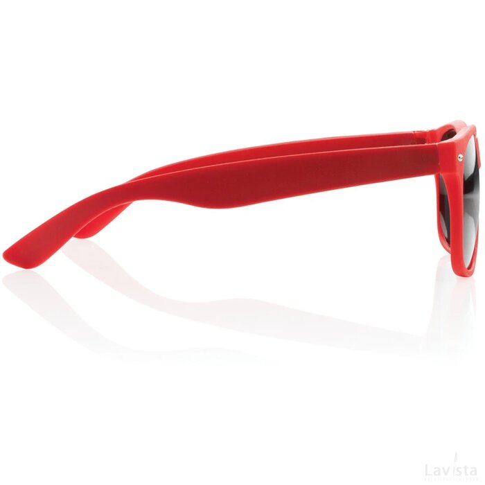 Zonnebril UV 400 rood, zwart