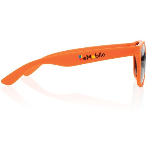 Zonnebril UV 400 oranje, zwart