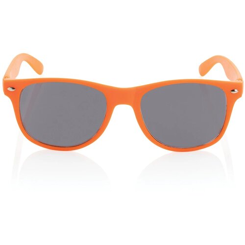 Zonnebril UV 400 oranje, zwart