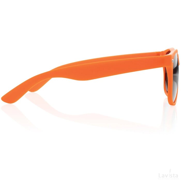 Zonnebril UV 400 oranje, zwart