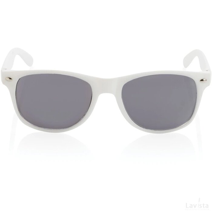 Zonnebril UV 400 wit, zwart