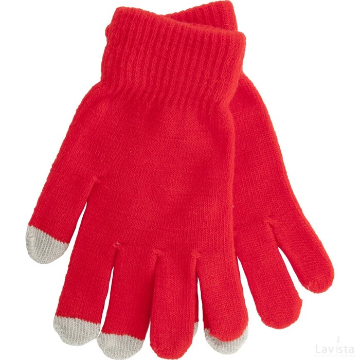 Actium Handschoen Touchscreen Rood