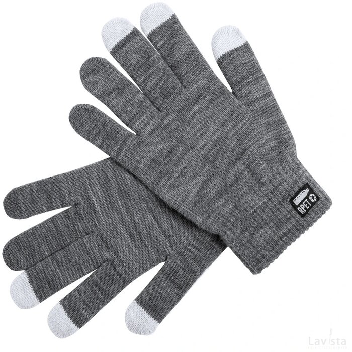 Despil Rpet Touchscreen Handschoenen Donker Grijs