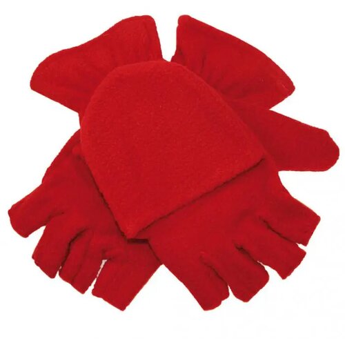 Half-vinger Handschoenen 280 Gr/m2 Rood