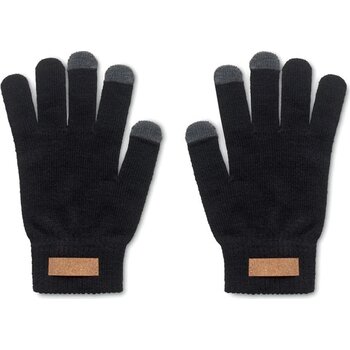 Rpet tactiele handschoenen Dactile zwart Rpet tactiele handschoenen Dactile zwart