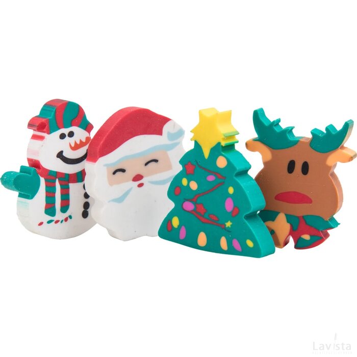 Flop Kerst Gum Set Meerkleurig