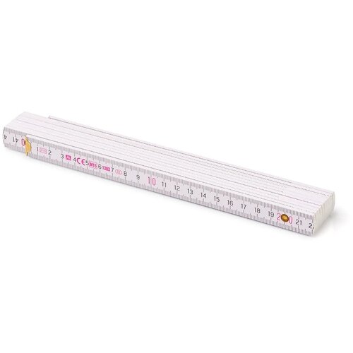 Duimstok 2 meter Block 72 wit