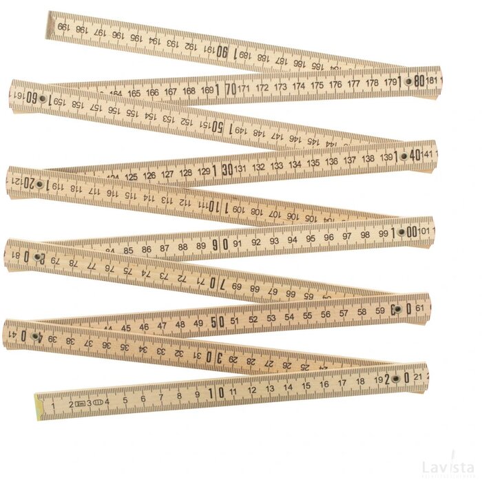 Gable Opvouwbare Liniaal Naturel